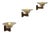 Bullicante Glass Wall Sconces by Barovier & Toso for Erco, 1940s, Set of 2 For Sale
