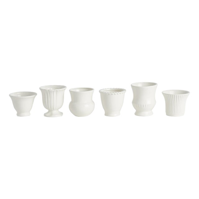 Senora Mini Cachepots, Set Of 6 For Sale