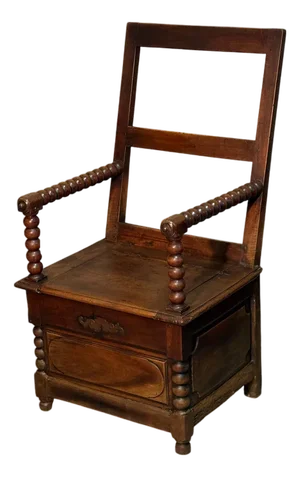 Salt Throne in Wood, 1800