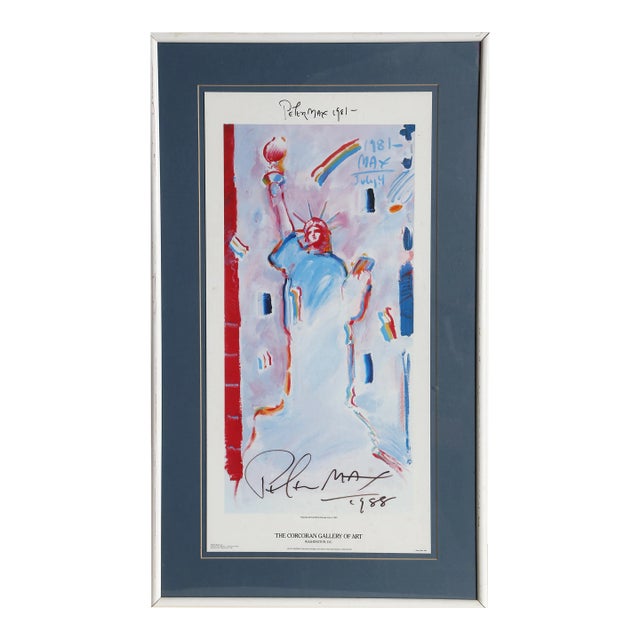 Liberty, Version 3 (Text), Peter Max For Sale