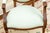 Pair of French Louis XVI Revival Fruitwood Fauteuil Arm Chairs, Circa 1910–1920 For Sale - Image 4 of 7