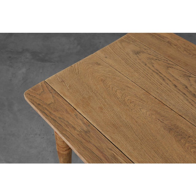 Rustic French Provençal Beech Side Table, 1850 For Sale - Image 13 of 15