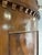Antigue Biedermeier Corner Cabinet in Walnut Veneer, 1860s For Sale - Image 17 of 18