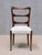 Textile Mahogany and Chenille Dining Chairs by Paolo Buffa, Italy, 1940s, Set of 8 For Sale - Image 7 of 17