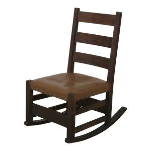 Gustav Stickley Antique Signed Mission Oak Rocker