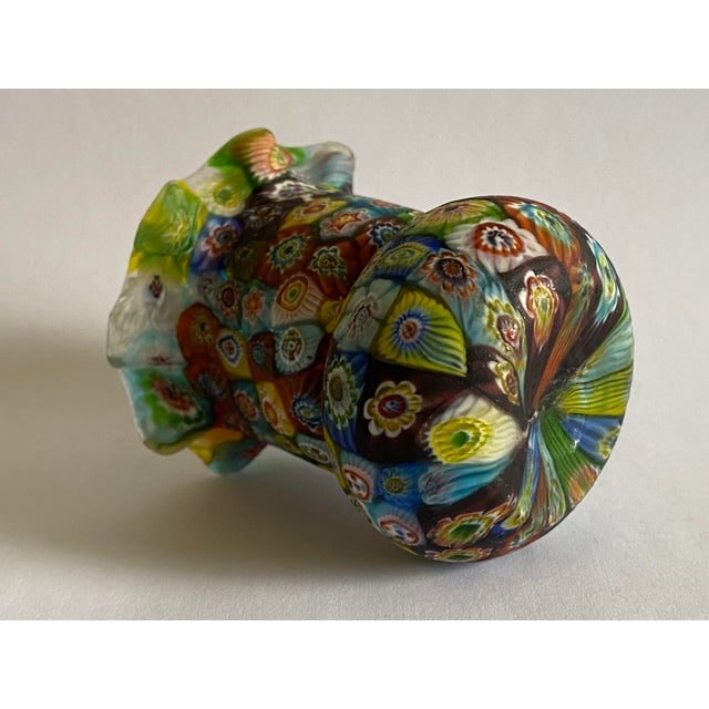 1950s Italian Murano Glass Millefiori Toothpick Holder Chairish