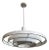 Mid-Century "Saturn" Ceiling Steel 19" Pendant by Kurt Versen, 18 Available For Sale