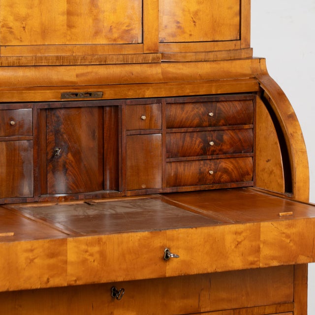 Mid-19th Century Danish Biedermeier Secretary Bureau For Sale - Image 11 of 14
