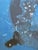 Textile Abstract Blue Textured Wall Art For Sale - Image 7 of 9