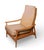 Heywood-Wakefield Mid 20th Century Lounge Chair Platform Rocking Chair by Heywood Wakefield For Sale - Image 4 of 12