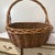 XXL Vintage Antique Gathering Basket For Sale - Image 6 of 9