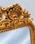 Large Golden Baroque Mirror with Crest from Green Square For Sale - Image 9 of 12