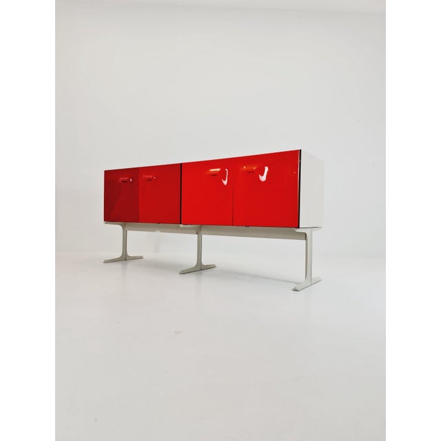 Vintage French DF2000 Sideboard by Raymond Loewy, 1970s For Sale - Image 18 of 18