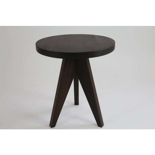 Not Yet Made - Made To Order Lollipop Side Table in Dark Brown by Dejan Stanojevic for ASTALfurniture For Sale - Image 5 of 5
