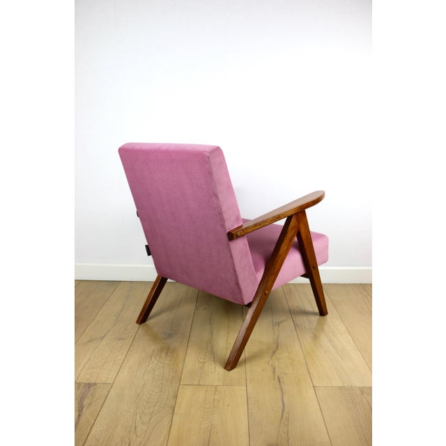 Vintage B-310 Lounge Chair in Pink, 1970s For Sale - Image 3 of 11