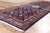 Navy Blue Vintage Persian Joshegan Rug, 04'03 X 10'01 For Sale - Image 8 of 10