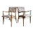 Drexel Profile Side Chair Pair - By John Van Koert For Sale