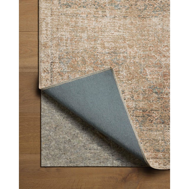 Amber Lewis x Loloi Cambria Ocean / Brick 2'-3" x 3'-9" Accent Rug For Sale In Dallas - Image 6 of 6