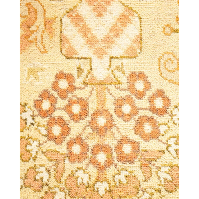 Traditional Eclectic, One-of-a-Kind Hand-Knotted Area Rug in Ivory, 8' 2" x 10' 2" For Sale - Image 3 of 8