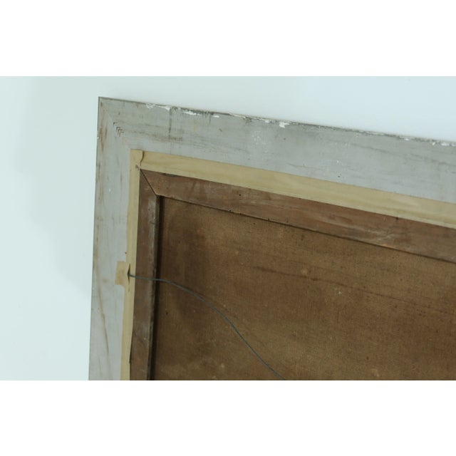 Gold Framed Signed Oil Painted on Canvas of Lemons & Flowers For Sale - Image 8 of 9