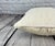20 x 20 Hemp Pillow Turkish Cushion Natural Grayish White Pillow Cushion Cover For Sale - Image 4 of 4