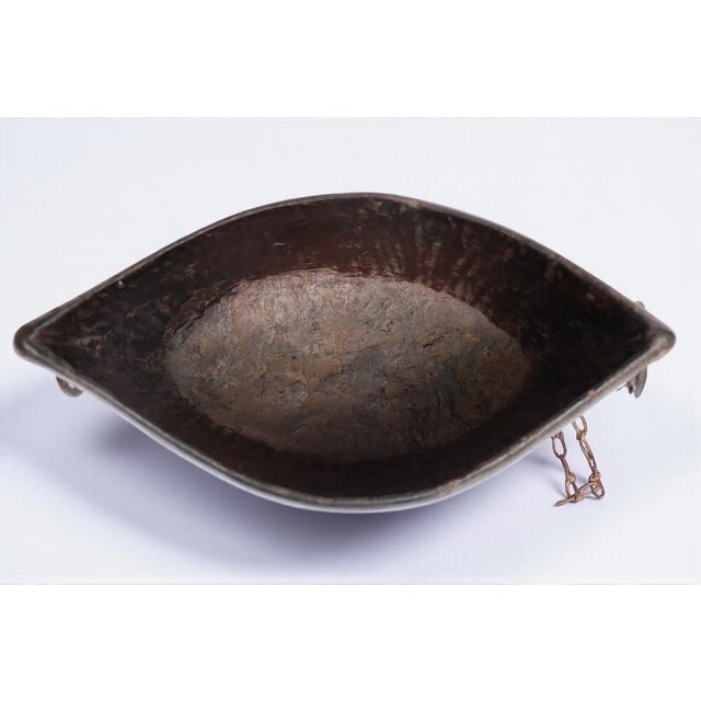 Wood Vintage Wooden Kashkul Bowl, 1920s For Sale - Image 7 of 18