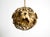 Regency Floral Spherical Metal Ceiling Lamp, 1970s For Sale - Image 4 of 18
