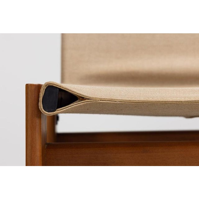 Monk Chairs in Canvas by Afra and Tobia Scarpa for Molteni, Italy, 1974, Set of 6 For Sale - Image 11 of 18