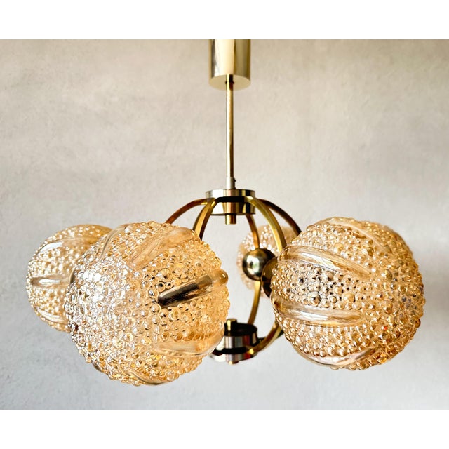 Vintage Sputnik from Kaiser Leuchten, 1970s For Sale - Image 9 of 14