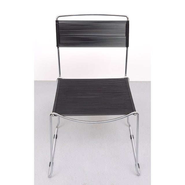 Vintage Italian Spaghetti Chairs by Giandomenico Belotti for Allias, 1980s, Set of 6 For Sale - Image 9 of 17