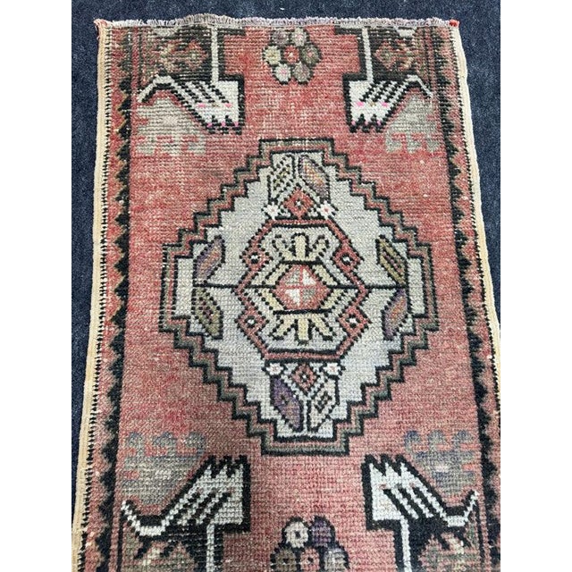 Turkish Yastik Rug 1'8" x 2'11" For Sale - Image 4 of 5