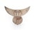 Set of Vintage Nickeled Brass Crescent Moon Drawer Knobs For Sale - Image 6 of 6