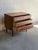 Vintage Danish Modern Teak 3 Drawer Chest Dresser Mid Century Scandinavian Cabinet For Sale - Image 4 of 10