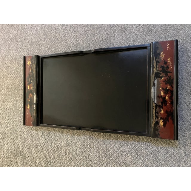 Vintage Lacquer Tray From Vietnam Chairish