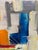 Abstract Vintage Abstract Oil Painting For Sale - Image 3 of 10