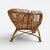 Late 20th Century Late 20th Century Attributed to Franco Albini Italian Pencil Reed Rattan Chair For Sale - Image 5 of 16