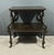 Lacquered Wood Tea Table with Asian Decorations For Sale - Image 10 of 18