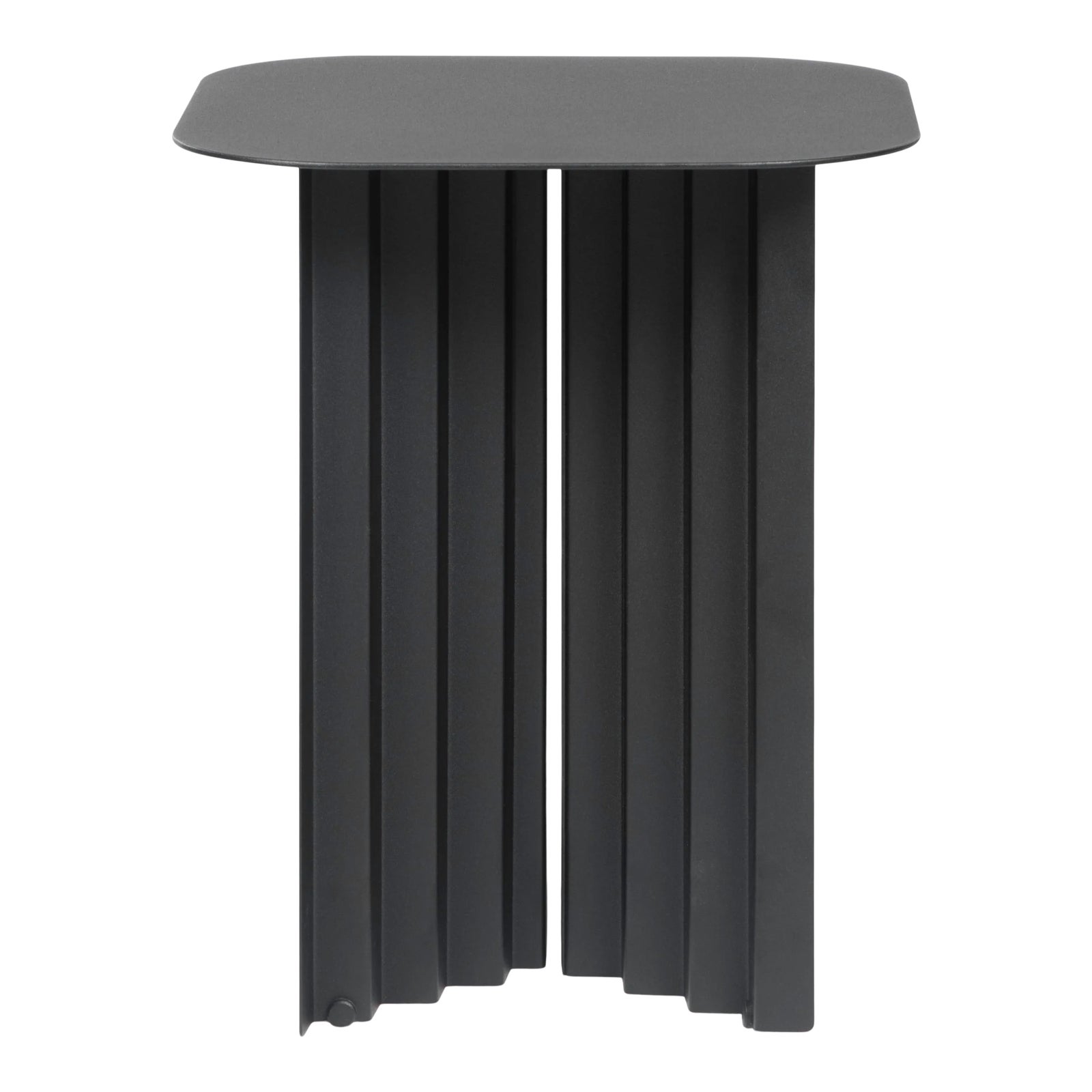 RS Barcelona Plec Small Steel Table, Black Chairish