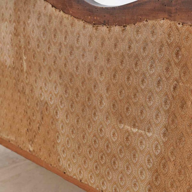 Wood Luigi Filippo Sofa in Walnut, Mid-19th Century For Sale - Image 7 of 10
