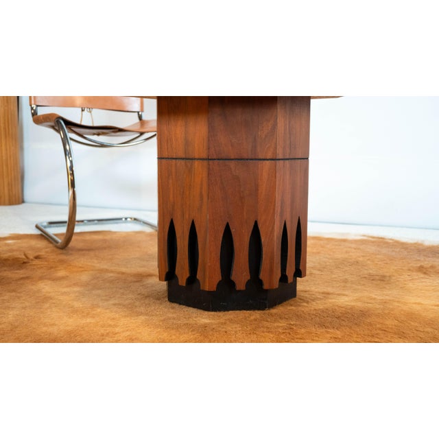 1970s Vintage Harvey Probber Attr. Walnut Side Table For Sale - Image 5 of 15