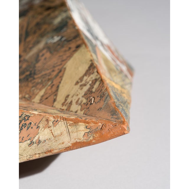 Geometric Stoneware Object by Karl Fulle Studio Pottery, Early 1990s For Sale - Image 10 of 18