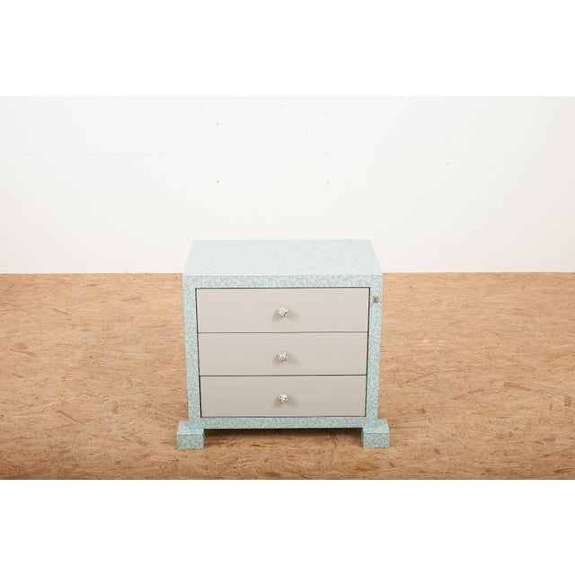 This chest of drawers was part of the furnishings of a Swatch store.
