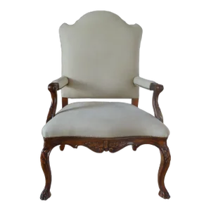 Vintage Italian Baroque Style Salon Chair