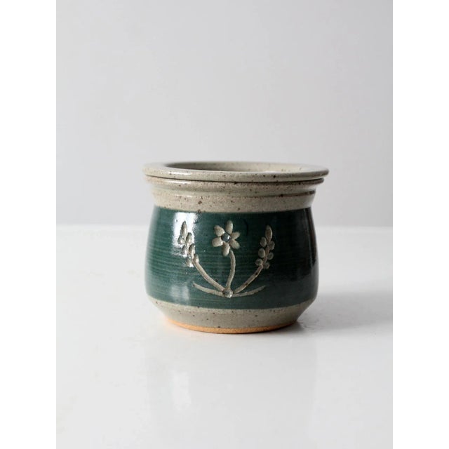 Vintage Studio Pottery Jar For Sale - Image 13 of 13