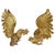 Italian Gold Plated Fighting Cockerel Ornaments, 1960s, Set of 2 For Sale - Image 16 of 16