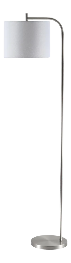 Anna Floor Lamp - Nickel