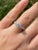 Metal The Lydian: Ladies 14K White Gold and Diamond Engagement Ring For Sale - Image 7 of 9