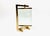 Metal Vintage Polished Brass Picture Frame, 1970s For Sale - Image 7 of 10
