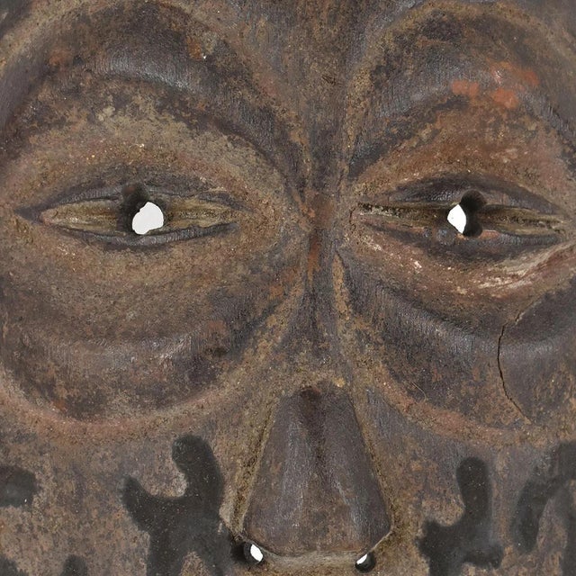 Early 20th Century Sukuma Wood Mask Tanzania For Sale - Image 4 of 5
