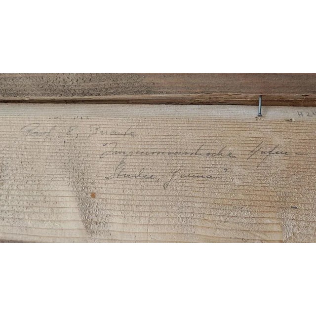 Ezelino Briante, Boats in the Port of Genoa, 1960s, Oil on Wood, Framed For Sale - Image 11 of 12